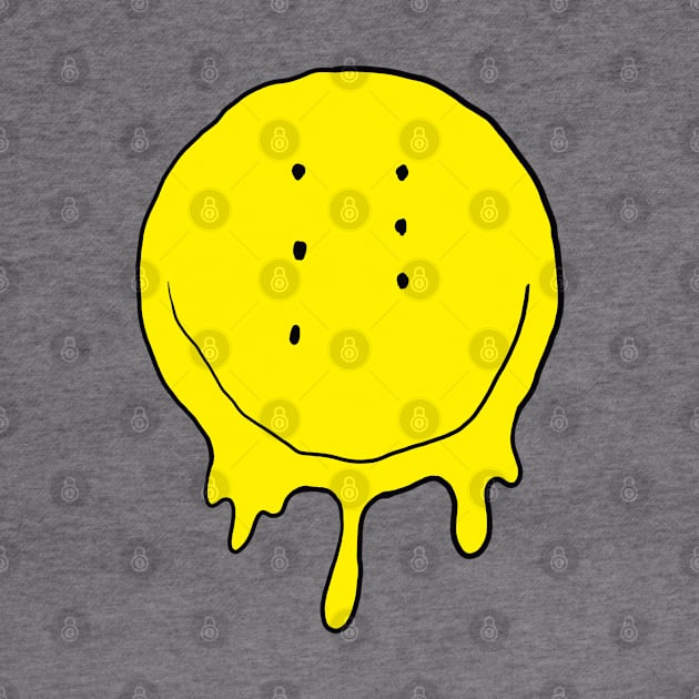 Drippy Six-Eyed Smiley Face by Niemand